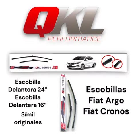 Escobillas Limpiaparabrisas Fiat Argo En Venta En