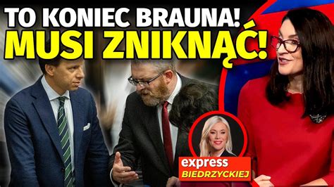 S D Nad Braunem Konfederacja Zagra A Polsce Dr Hab Mie Kowska