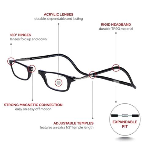 Clic Readers Original Expandable Glasses Campmor