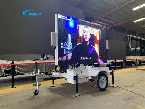 Outdoor P4 P5 P6 Advertising LED Display Mobile Trailer LED Billboard