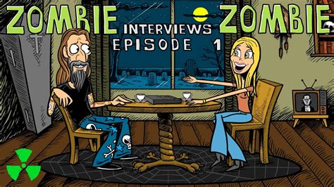 ROB ZOMBIE - releases animated interview series "Zombie interviews Zombie"!