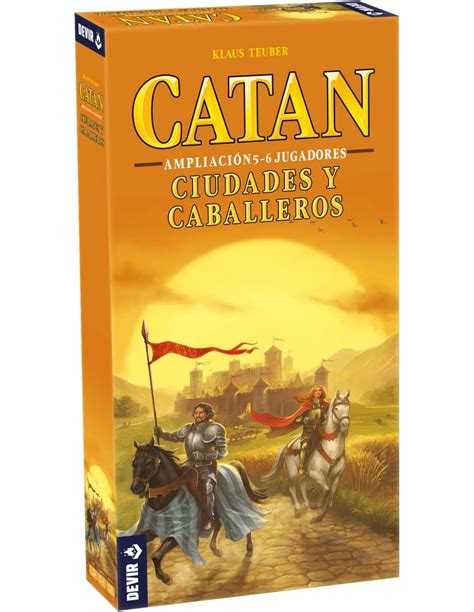 Catan Ciudades y Caballeros Ampliación 5 6 Jugadores Magicsur Chile