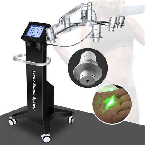 Non Invasive 6D Lipo Laser 532nm Laser Green Red Light Fat Removal Body