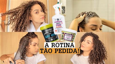 ROTINA CAPILAR SÓ LOLA COSMETICS YouTube