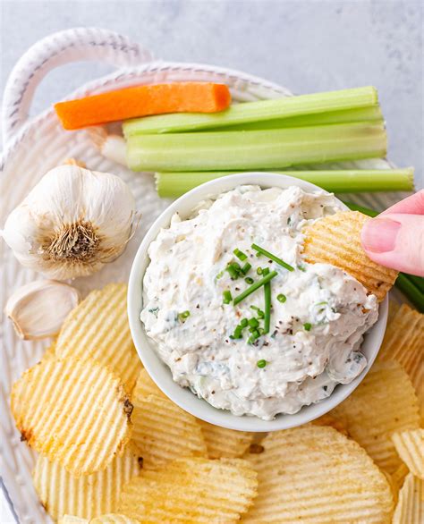 The Best Garlic Dip! (EASY!) - Best Appetizers