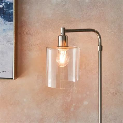 Brushed Nickel Finish Floor Lamp Lighting And Interiors