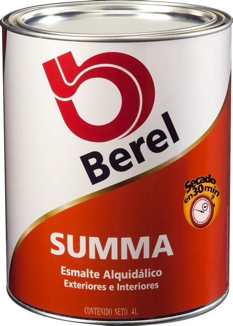 Berel Summa Negro Mate Esmalte Alquidálico Anticorrosivo 571 00 en