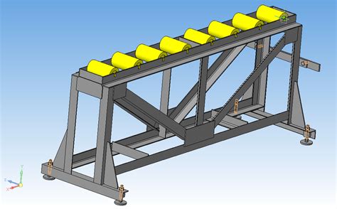 Рольганг 63х5 - Чертежи, 3D Модели, Проекты, Конвейеры