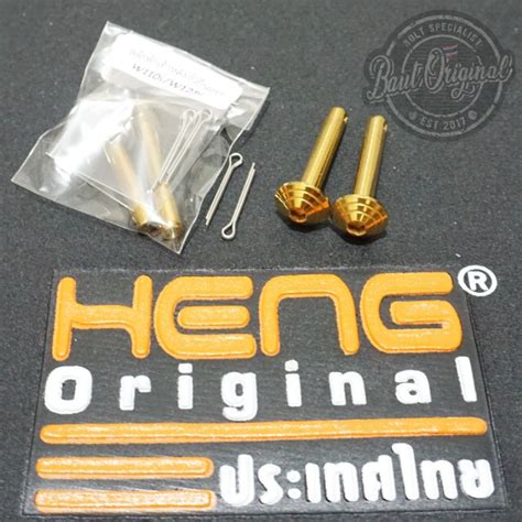 Jual Baut Probolt Garis Ulir Gold Tojosan Footstep Honda Original Heng