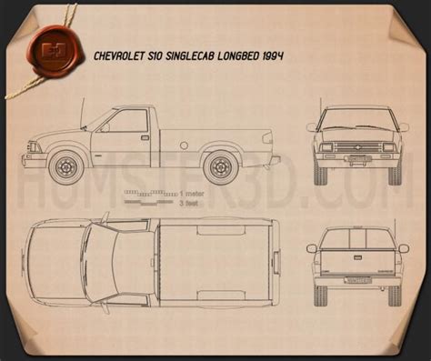 Chevy S10 Frame Blueprint Hot Sex Picture