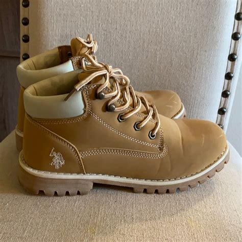 U S Polo Assn Shoes Us Polo Association Lace Up Boots Tan