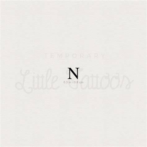 Uppercase Nu Temporary Tattoo - Set of 3 – Little Tattoos