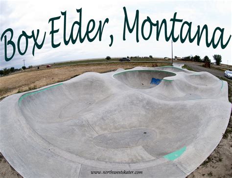 Box Elder Montana Skatepark