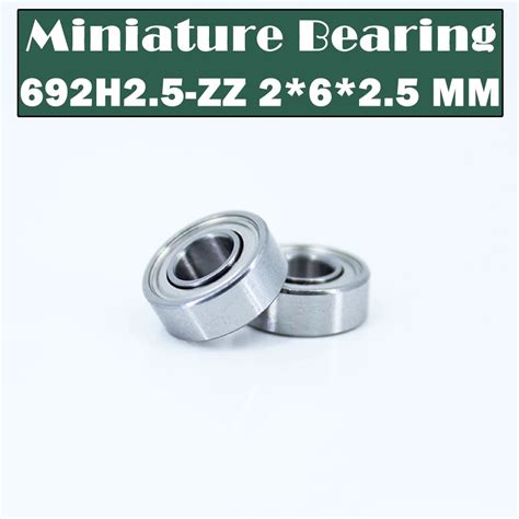 692zz H2 5 Bearing 2 6 2 5 Mm 10 Pcs Miniature Non Standard 692 Z