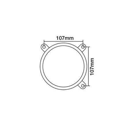 OPTIQUE DE PHARE POUR MASSEY FERGUSON 135 148 165 168 175 178 188