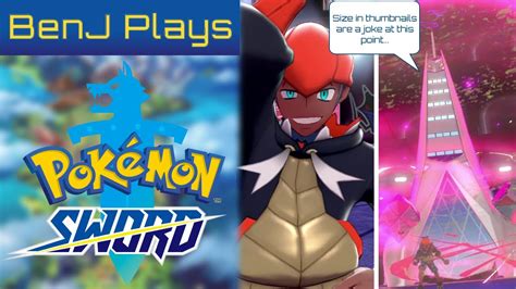 Pokemon Sword 100 Playthrough Part 27 Hammerlocke Gym Leader Raihan