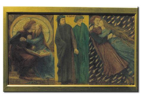 Kunstkopie Paolo Und Francesca Da Rimini Dante Gabriel Rossetti