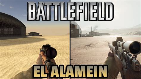 Then Vs Now My Favourite Battlefield Map El Alamein YouTube