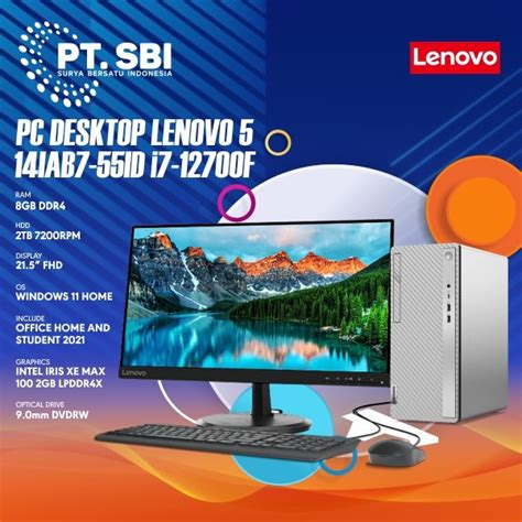 PC Desktop LENOVO 5 14IAB7-55ID | e-Katalog ITS (Institut Teknologi ...