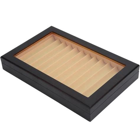 Ashata vitrine de stylo Boîte cadeau de rangement pour stylo plume en