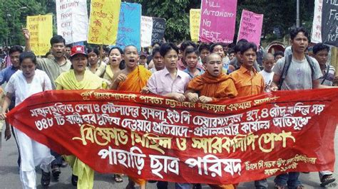 পার্বত্য শান্তি চুক্তি বাস্তবায়ন নিয়ে জনসংহতি সমিতির হুমকি Bbc News