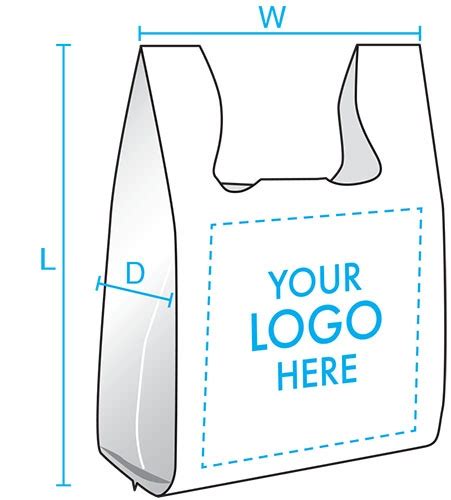 Custom Printed T-Shirt Bags with Your Logo - Trans-Consolidated ...