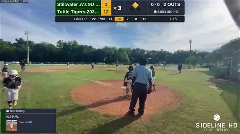 Stillwater As 9u Gold Vs Tuttle Tigers 2031 Riley 20220604 Youtube