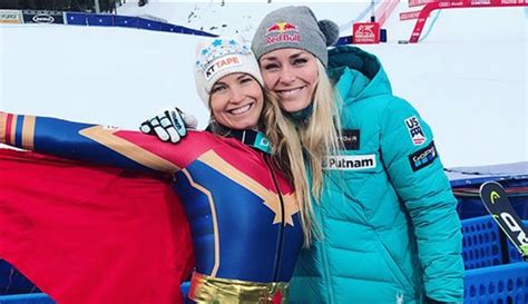 Julia Mancuso And Lindsey Vonn