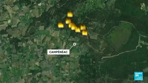 Incendies En Bretagne La Forêt De Brocéliande En Proie Aux Flammes