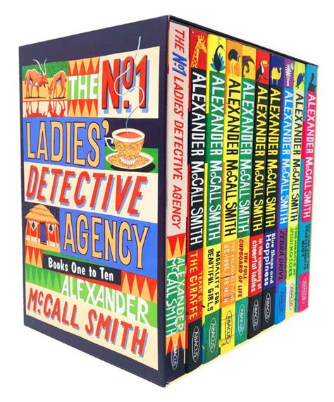 The No 1 Ladies Detective Agency 10 Books Set Series 1 Book 1 To 10