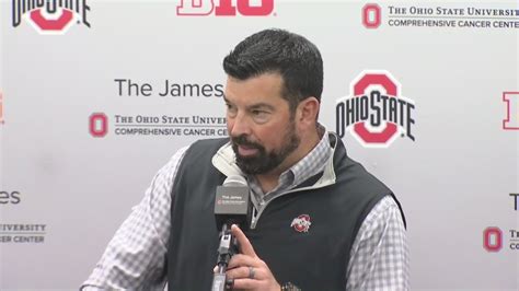 Ryan Day Breaks Down Ohio States Top 10 Showdown Against Penn State