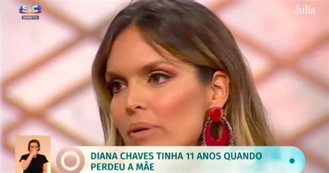 Diana Chaves Recorda Morte Da M E Fui Ao Hospital E Percebi Que Era A