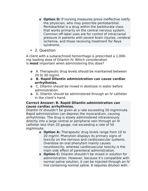 SOLUTION Neurological Disorder Nclex Part 3 Studypool