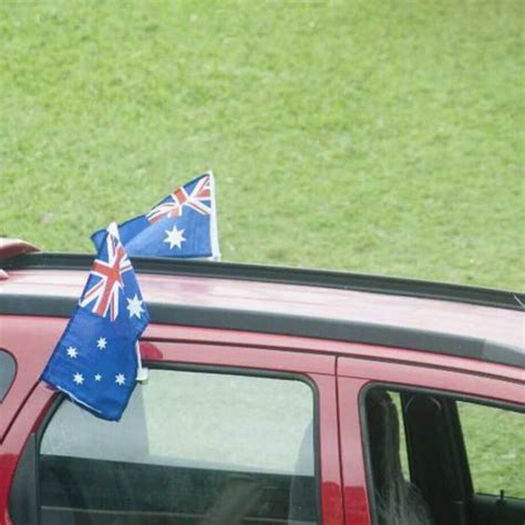 Australia Day Car Flag 2 Pack The Organised Auto