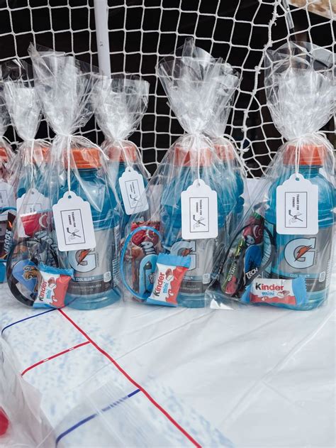 Hockey Birthday Party Loot Bag Ideas At Jessica Pagan Blog