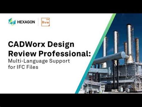 Cadworx Design Review Professional Multi Language Support For Ifc