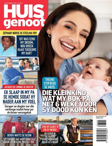 Get Digital Access To Huisgenoot 7 September 2023 Issue Magzter