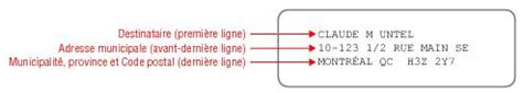 Comment Adresser Du Courrier Et Des Colis Postes Canada