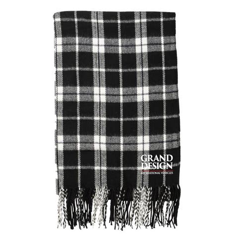 Plaid Blanket Scarf - Grand Design Merchandise