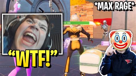 Mongraal Max Rage After Gets Eliminated By Bot In Fortnite Youtube