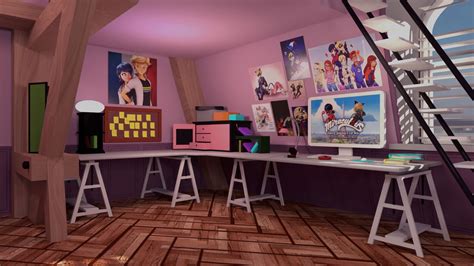 Miraculous ladybug marinette s room james owen – Artofit