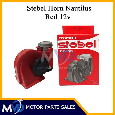 Stebel Nautilus Horn 12v Red Lazada PH