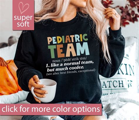 Pediatric Nurse Sweatshirt Peds Nurse Sweatshirts Pediatric Sweater