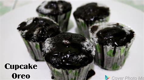 Cara Membuat CupCake Oreo 2 Bahan Saja YouTube