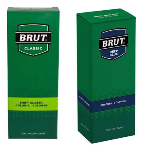 Colonia Brut Clássic 100ml Colonia Brut Deep Blue 100ml Envío Gratis