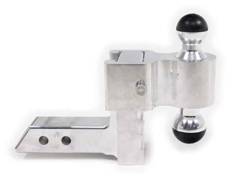 Rapid Hitch Adjustable Aluminum Ball Mount Kit W Greaseless Balls