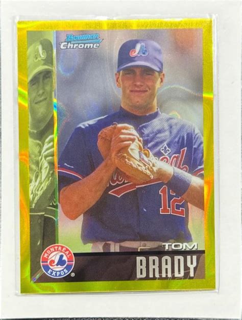 Tom Brady 2023 Bowman Draft 95B TB 1995 Bowman Dream Draft Picks