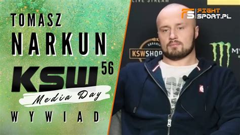 TOMASZ NARKUN O Starciu Z IVANEM ERSLANEM Na KSW 56 I Obronie Pasa