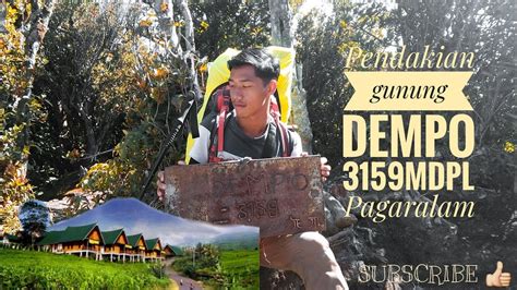 Keindahan Gunung Dempo Pagaralam 3159mdpl YouTube