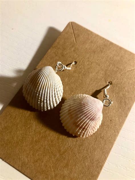 Sea Shell Earrings Shell Earrings Drop Earrings Earrings